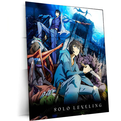 Anime Metal Poster | Solo Leveling – Rise of the Hunter Metal Frame