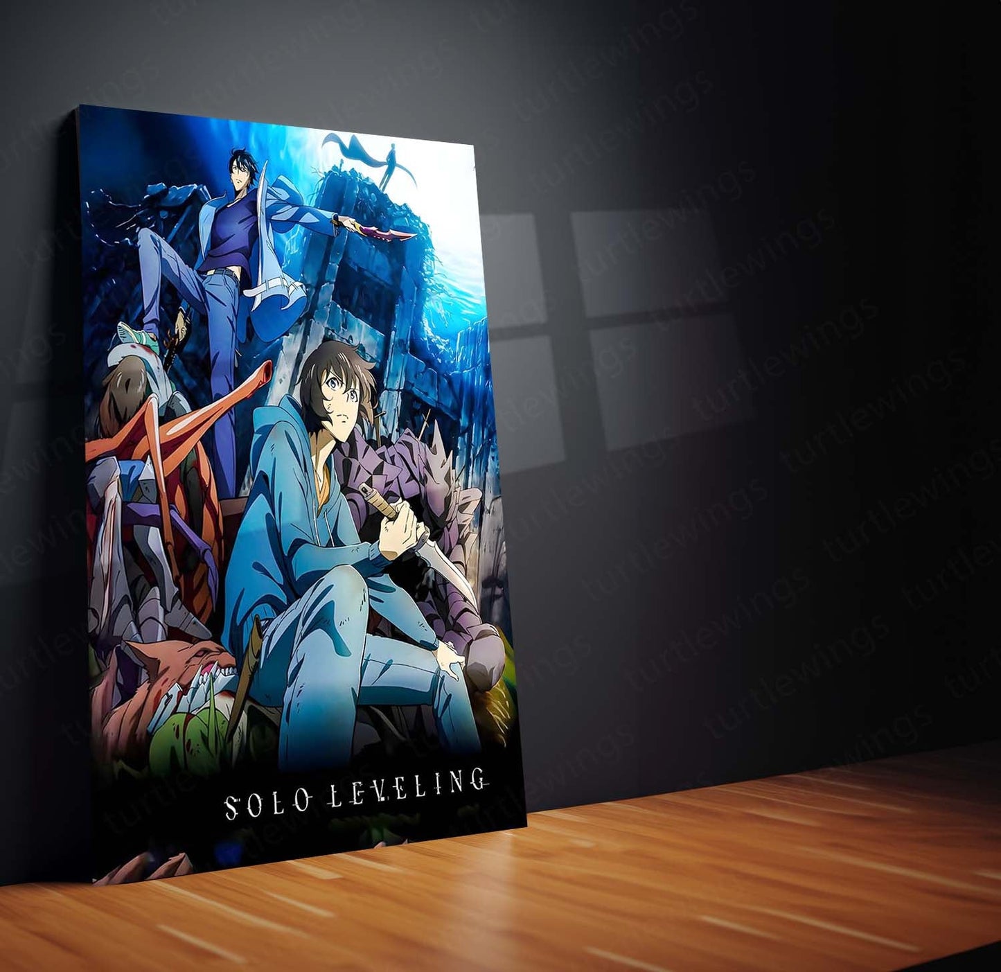 Anime Metal Poster | Solo Leveling – Rise of the Hunter Metal Frame