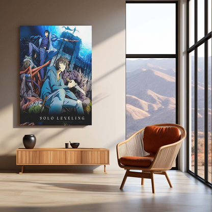 Anime Metal Poster | Solo Leveling – Rise of the Hunter Metal Frame
