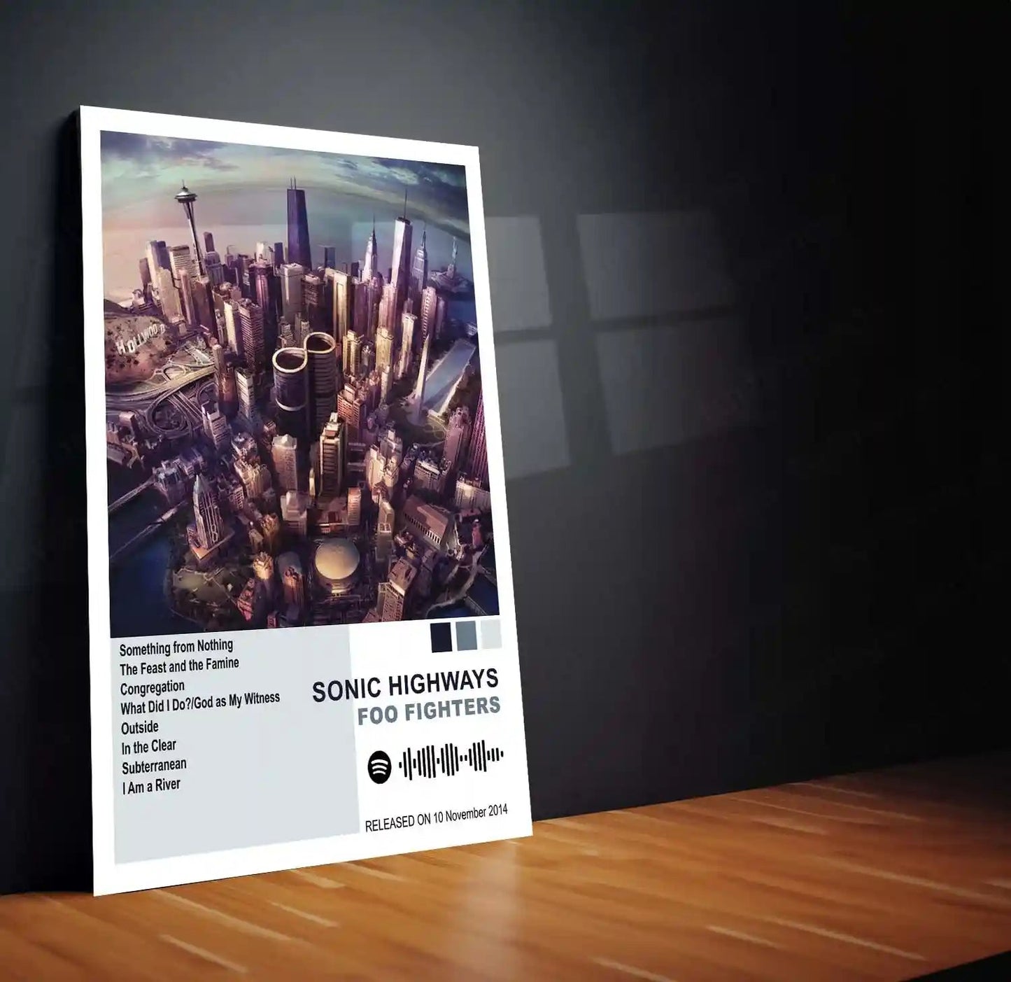 Foo Fighters – Complete Album Collection | Set of 11 | Set of 8 | Set of 4 | Premium Metal Poster - TURTLEWINGS