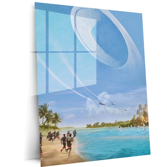 Star Wars – Various Metal Frame | Cinematic Sci-Fi Wall Art | Premium Metal Poster