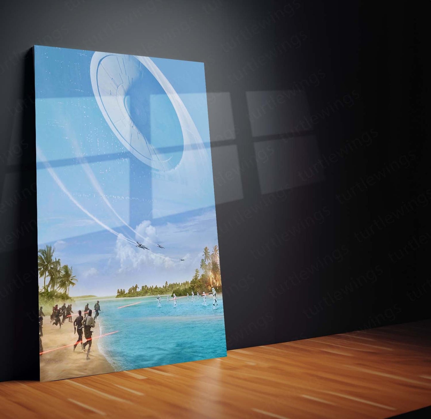 Star Wars – Various Metal Frame | Cinematic Sci-Fi Wall Art | Premium Metal Poster