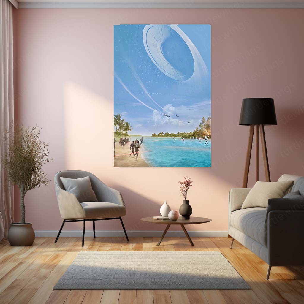 Star Wars – Various Metal Frame | Cinematic Sci-Fi Wall Art | Premium Metal Poster