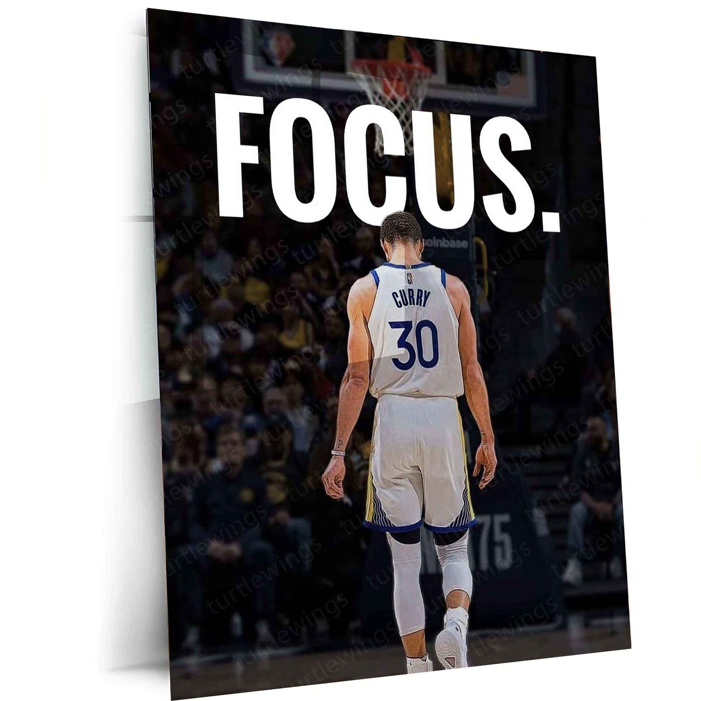 Stephen Curry Quote Metal Poster – Inspire Greatness On & Off the Court - TURTLEWINGS