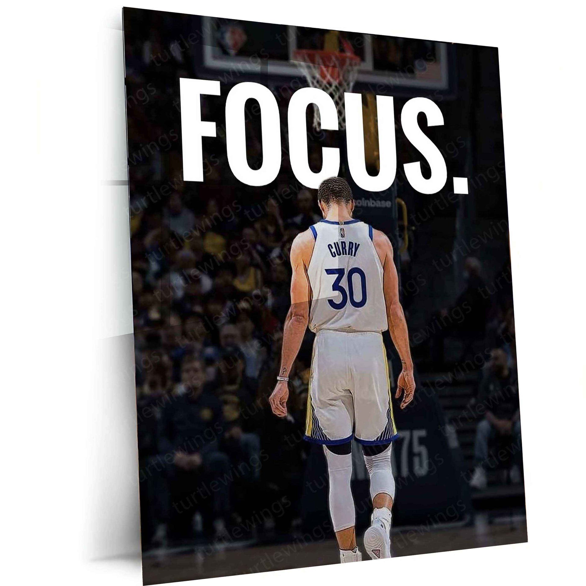 Stephen Curry Quote Metal Poster – Inspire Greatness On & Off the Court - TURTLEWINGS