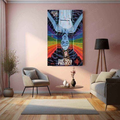 Stranger Things Metal Poster – The Upside Down Awaits 8 - TURTLEWINGS