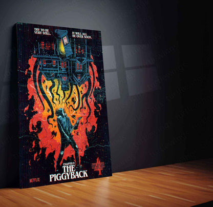 Stranger Things Metal Poster – The Upside Down Awaits 12 - TURTLEWINGS