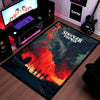 Stranger Things "Upside Down" Area Flat Rug | Retro 80s Sci-Fi Horror Floor Mat | Cinematic Poster Decor for Gaming Room, Teen Bedroom & Fan Cave