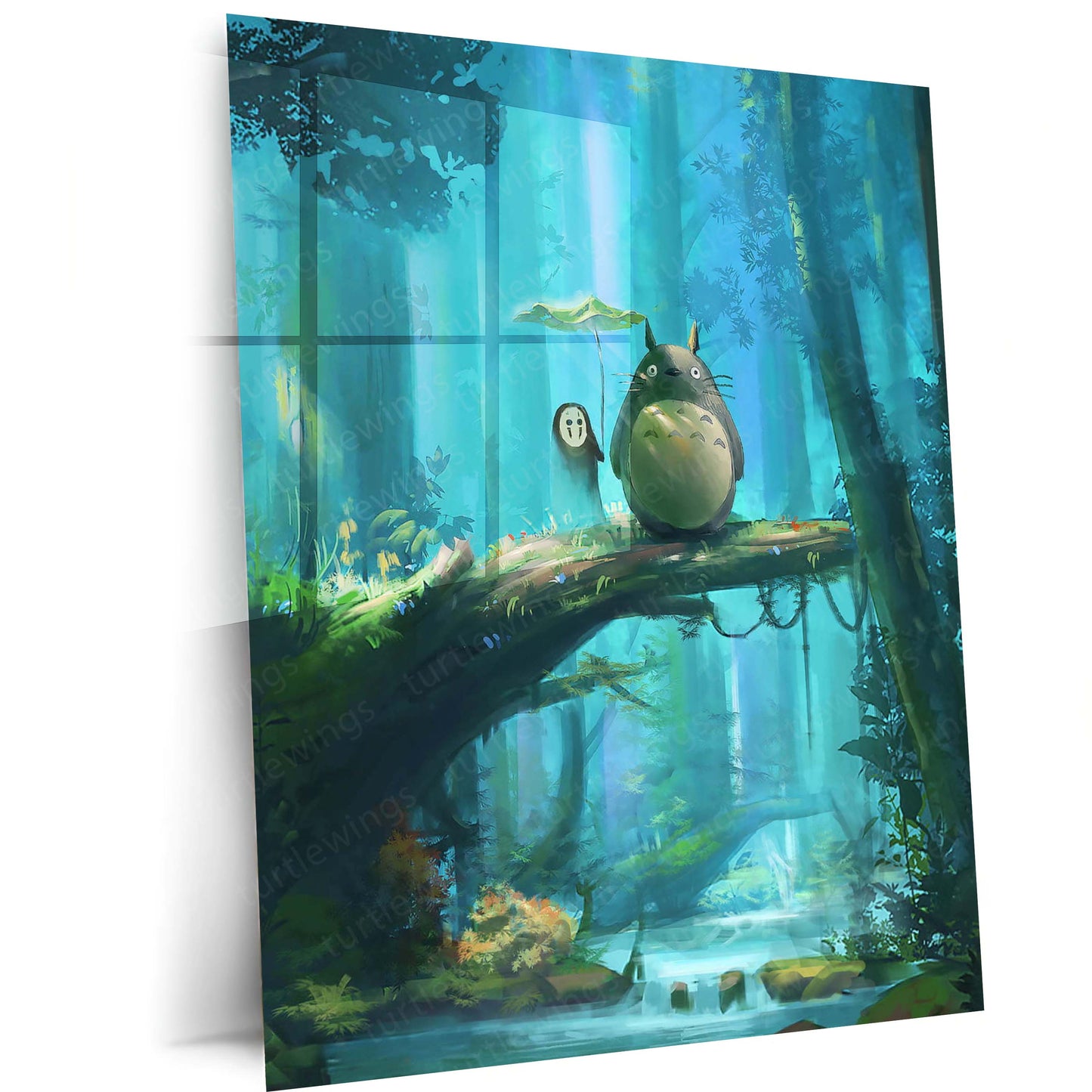Studio Ghibli Metal Frame | Aesthetic Anime Wall Art | Premium Metal Poster 01