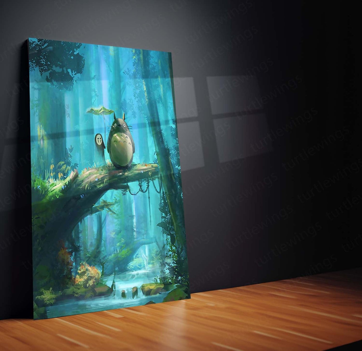 Studio Ghibli Metal Frame | Aesthetic Anime Wall Art | Premium Metal Poster 01