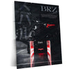 Subaru BRZ – Yakuza Edition | Night Drive JDM Metal Frame | Automotive Wall Art