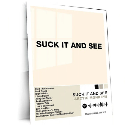 Arctic Monkeys Complete Collection | Set of 11 | Set of 8 | Set of 4 | Album Posters Metal Frames Indie Rock Evolution. Iconic Albums. Timeless Wall Aesthetic. - TURTLEWINGS