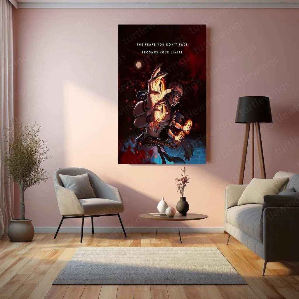 Sukuna Metal Poster – The King of Curses in Jujutsu Kaisen - TURTLEWINGS