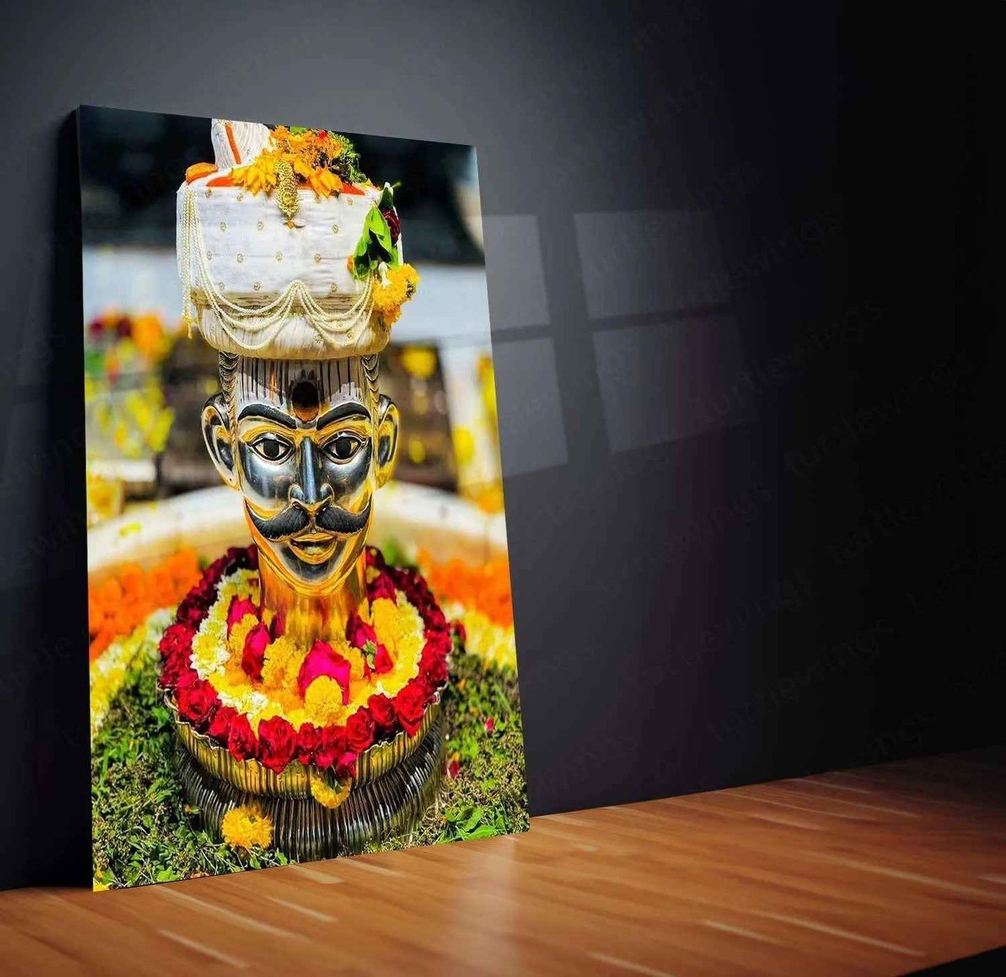 Trimbakeshwar Nashik Metal Poster – Sacred Temple Art | Spiritual Wall Decor - TURTLEWINGS