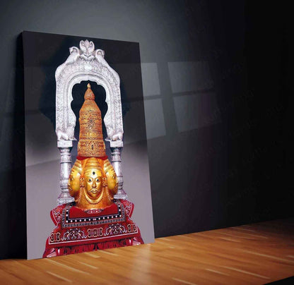 Trimbakeshwar Nashik Metal Poster – Sacred Temple Art | Spiritual Wall Decor 3 - TURTLEWINGS