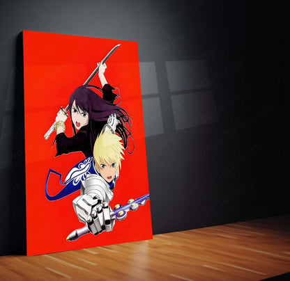Anime Metal poster | Tales of Vesperia – Dual Blades of Destiny Metal Frame