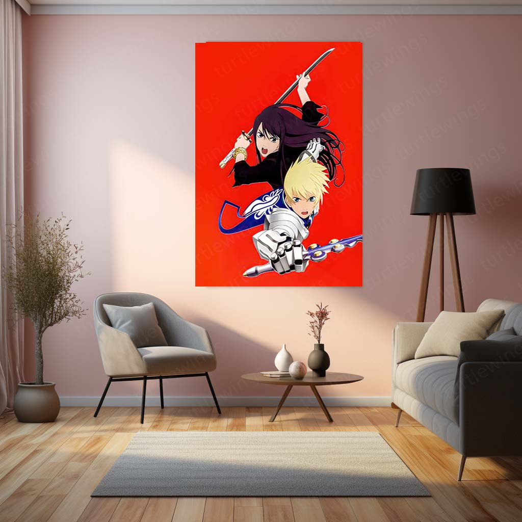Anime Metal poster | Tales of Vesperia – Dual Blades of Destiny Metal Frame