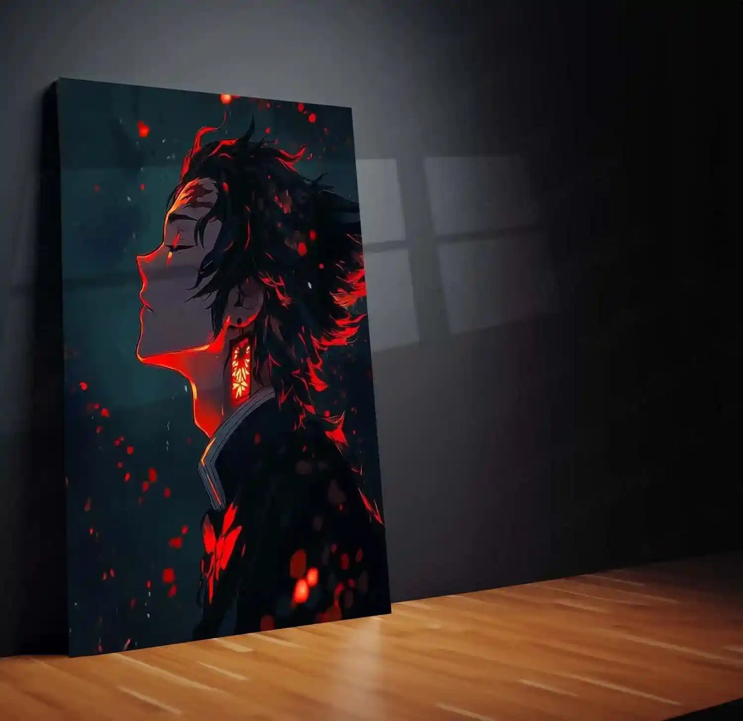 Anime Metal Poster | Tanjiro – Demon Slayer Metal Poster | Epic Anime Wall Art - TURTLEWINGS