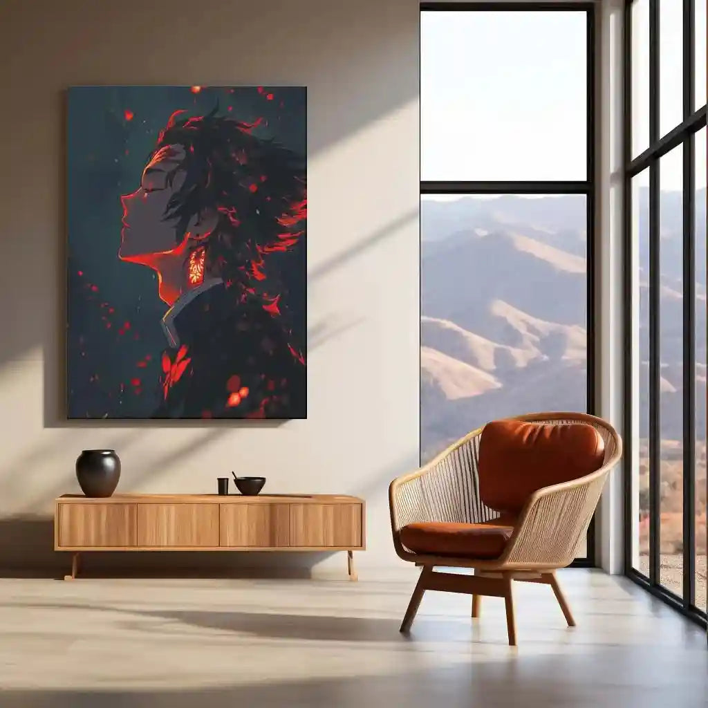 Anime Metal Poster | Tanjiro – Demon Slayer Metal Poster | Epic Anime Wall Art - TURTLEWINGS