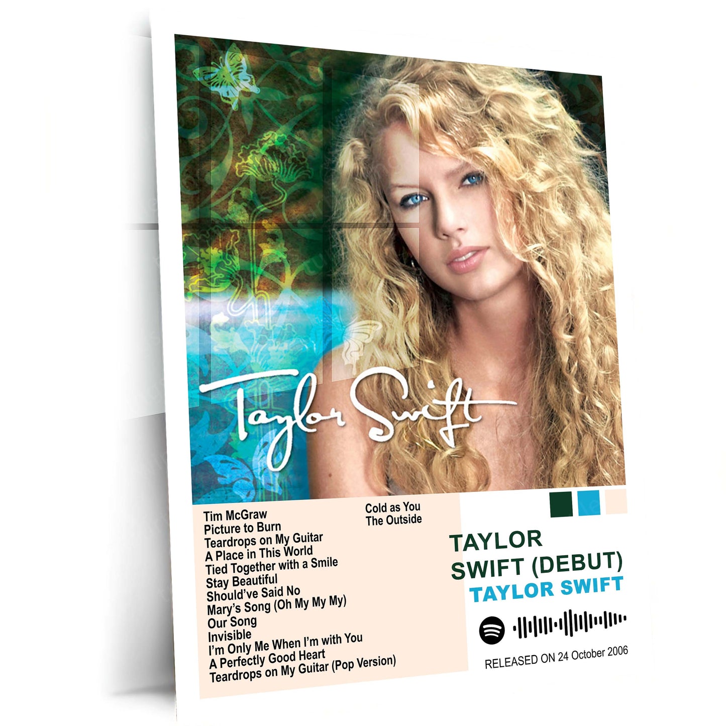 Taylor Swift – Complete Album Collection | Set of 11 | Set of 8 | Set of 4 | Premium Metal Poster Set
