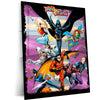 Teen Titans – Heroes United Metal Poster | DC Comics Wall Frame