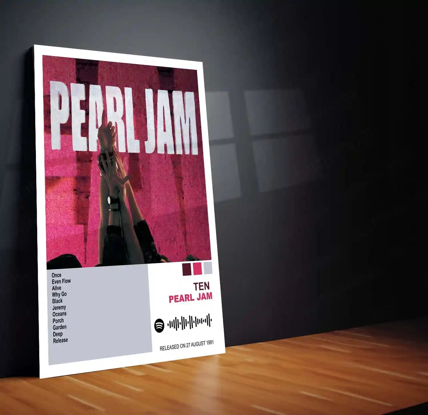 Pearl Jam Complete Collection | Set of 11 | Set of 8 | Set of 4 | Album Posters Metal Frames Grunge Legacy. Raw Emotion. Seattle Sound Forever. - TURTLEWINGS