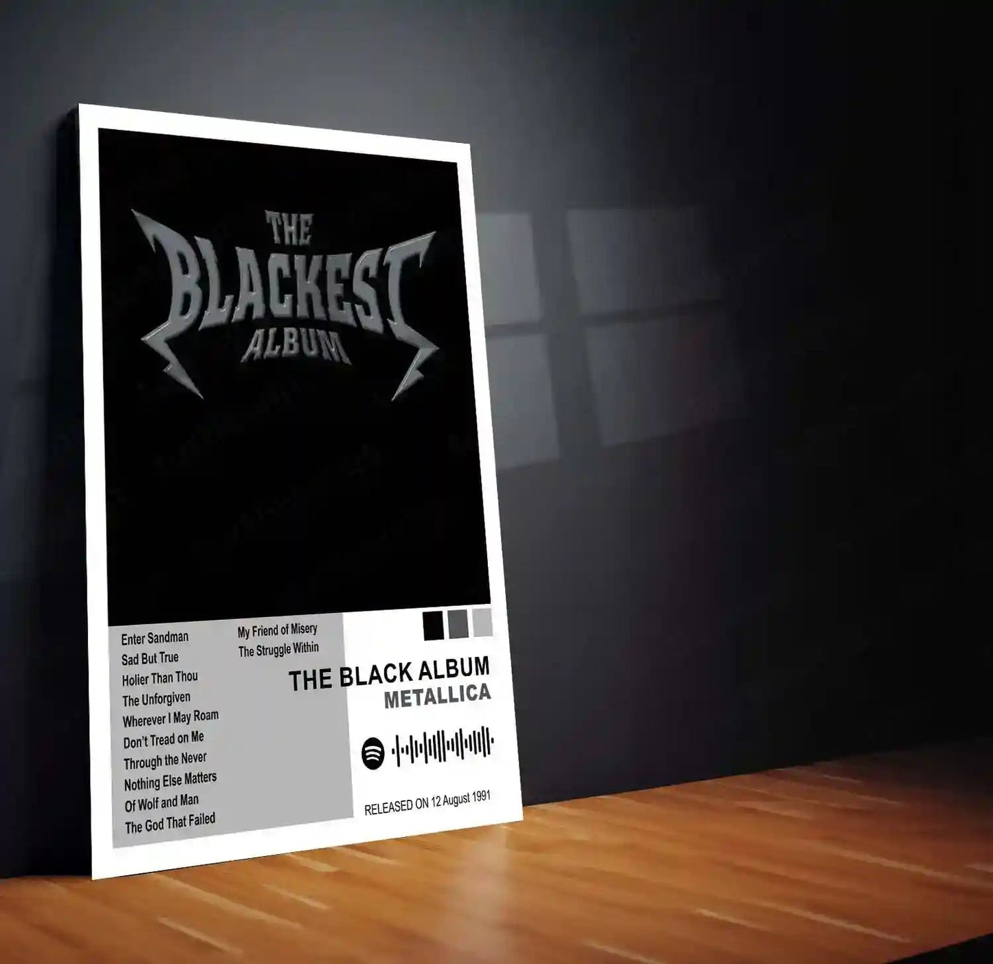 Metallica Complete Collection | Set of 11 | Set of 8 | Set of 4 | Album Posters Metal Frames Heavy Riffs. Legendary Albums. Thrash Metal History on Your Walls. - TURTLEWINGS