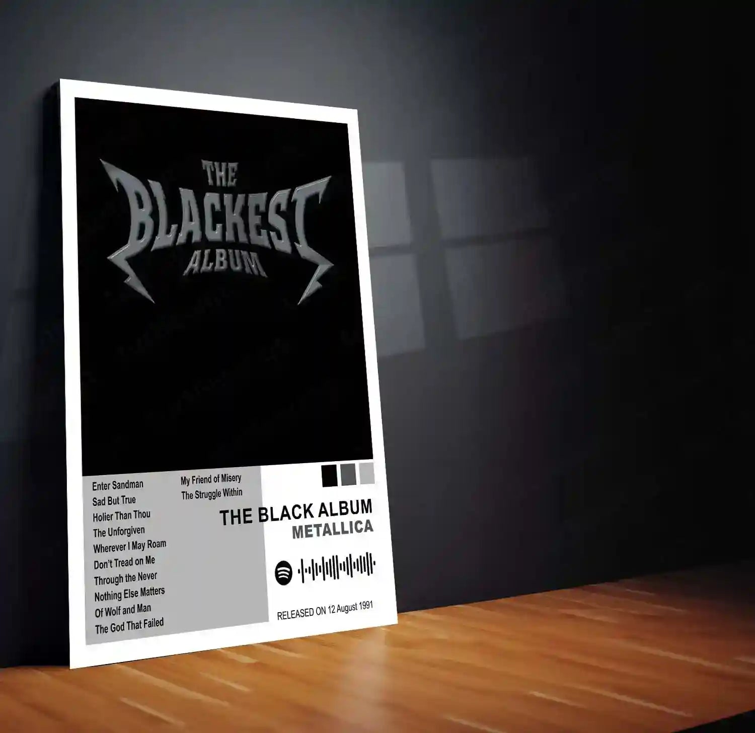 Metallica Complete Collection | Set of 11 | Set of 8 | Set of 4 | Album Posters Metal Frames Heavy Riffs. Legendary Albums. Thrash Metal History on Your Walls. - TURTLEWINGS