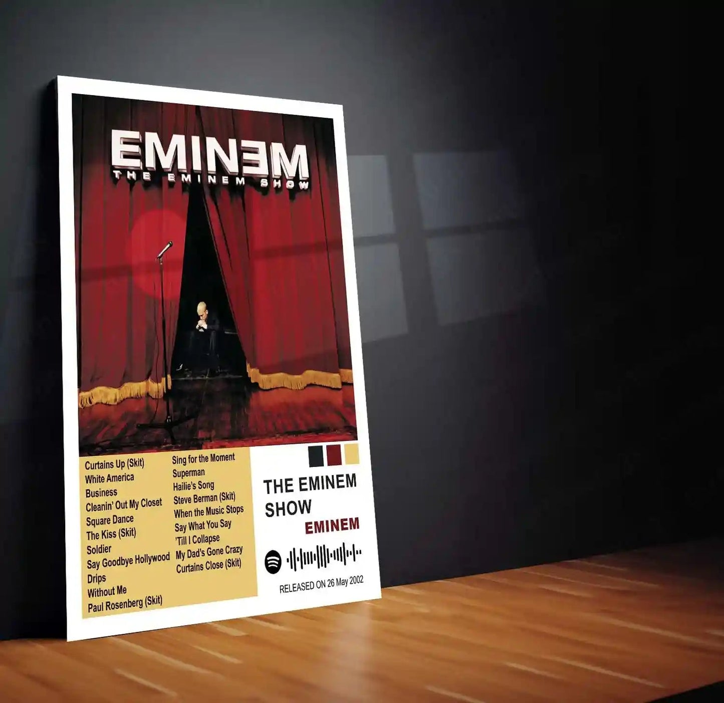 Eminem – Complete Album Collection | Set of 11 | Set of 8 | Set of 4 | Premium Metal Poster - TURTLEWINGS