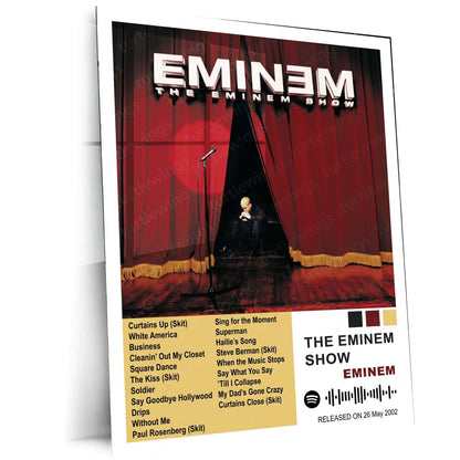 Eminem – Complete Album Collection | Set of 11 | Set of 8 | Set of 4 | Premium Metal Poster - TURTLEWINGS