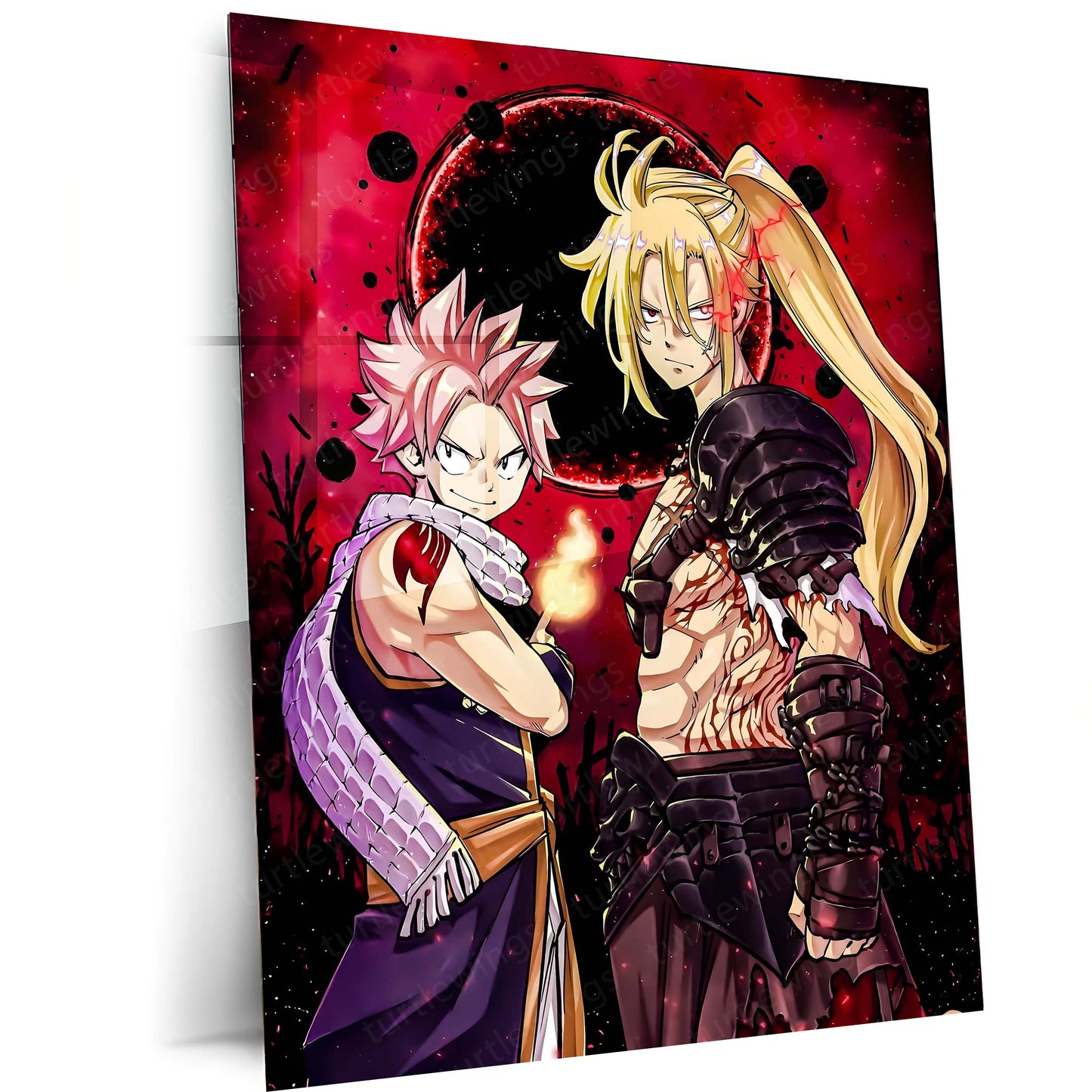 Anime Metal poster | The First Berserker – Flames of Wrath Metal Frame