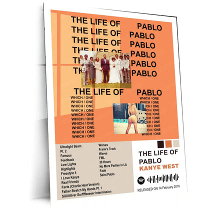 Kanye West Complete Collection | Set of 11 | Set of 8 | Set of 4 | Album Posters Metal Frames Visionary Sound. Cultural Impact. Iconic Album Art Legacy. - TURTLEWINGS