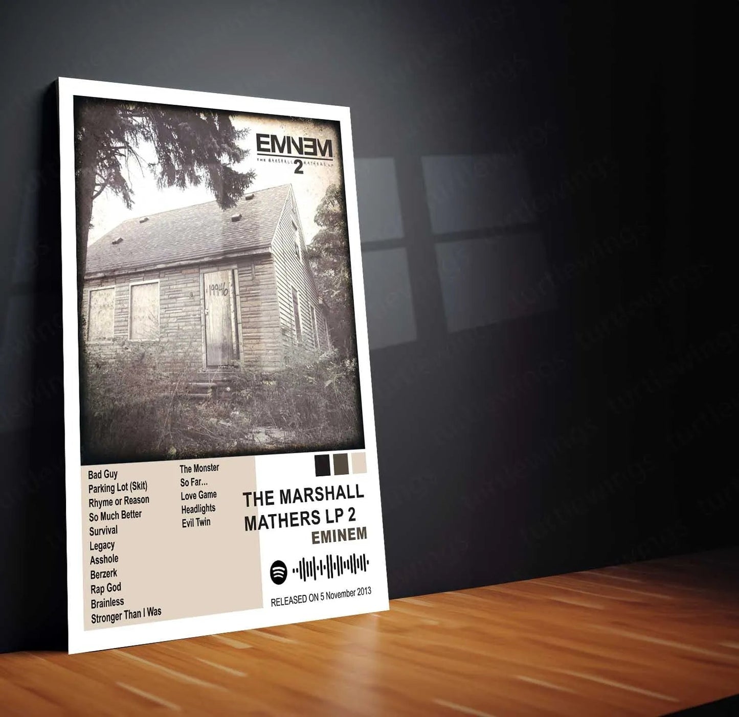 Eminem – Complete Album Collection | Set of 11 | Set of 8 | Set of 4 | Premium Metal Poster - TURTLEWINGS
