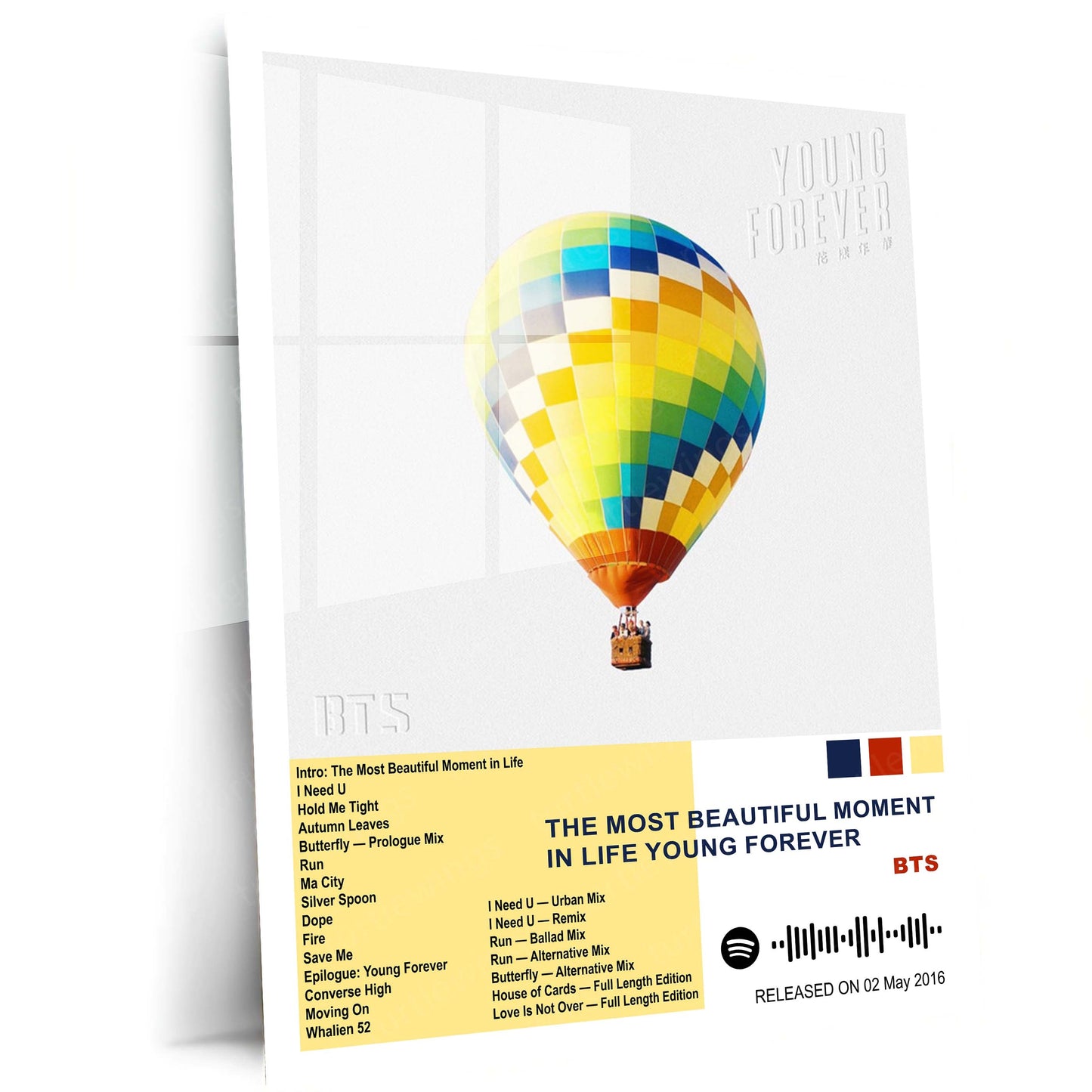 BTS – Complete Album Collection | Set of 8 | Set of 4 | Premium Metal Poster Set