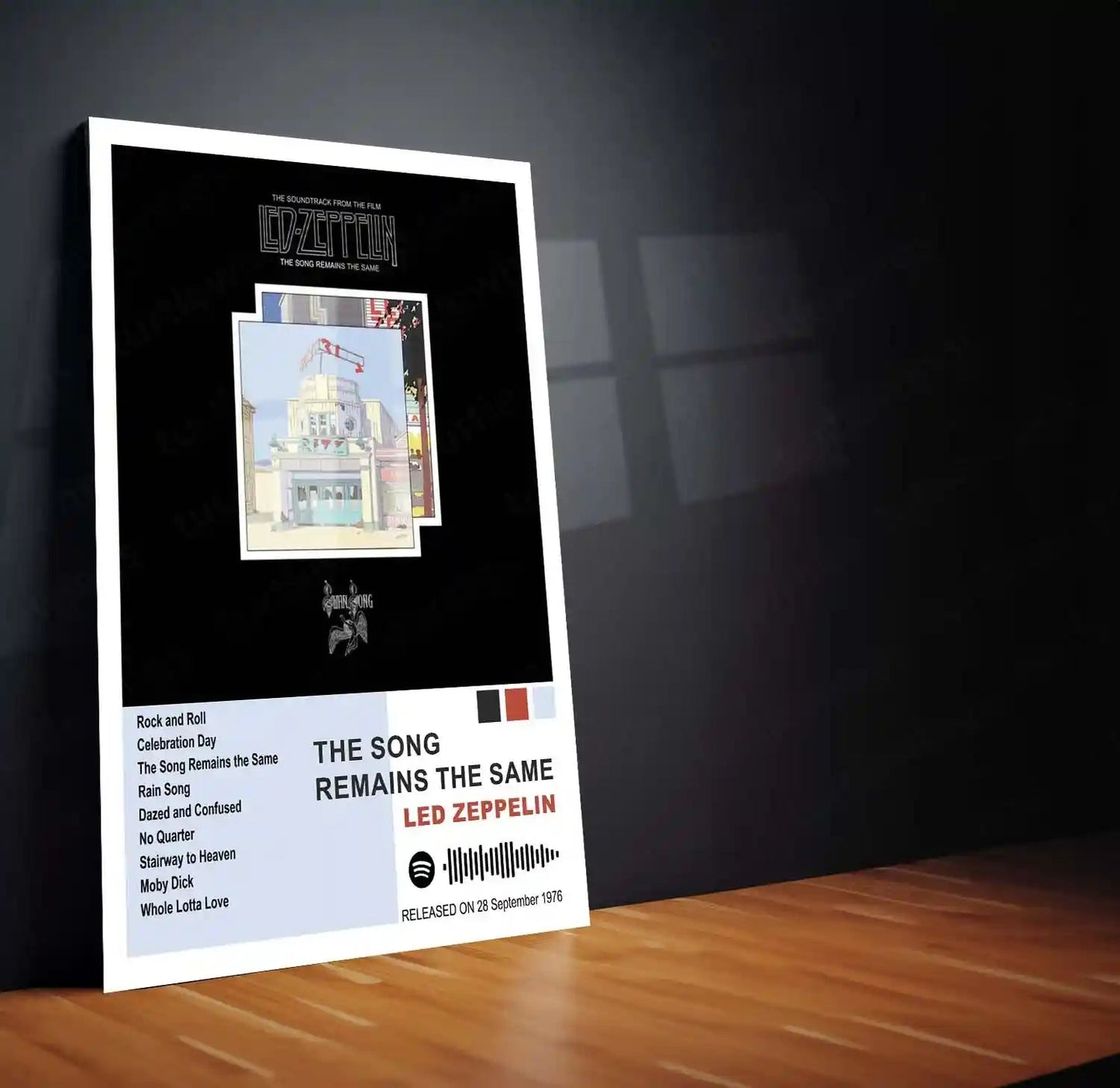 Led Zeppelin Complete Collection | Set of 13 | Set of 8 | Set of 4 | Album Posters Metal Frames Hard Rock Foundations. Blues Power. Timeless Legends. - TURTLEWINGS