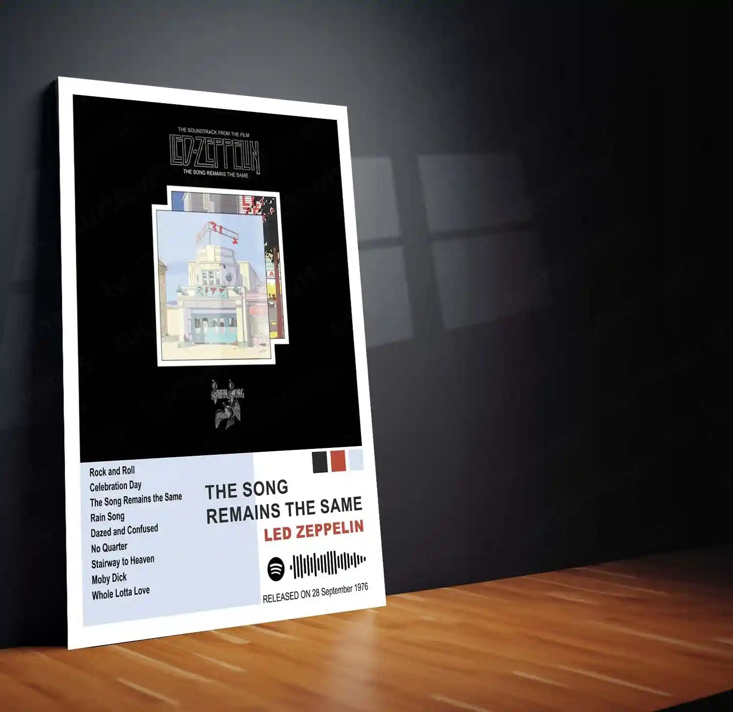 Led Zeppelin Complete Collection | Set of 13 | Set of 8 | Set of 4 | Album Posters Metal Frames Hard Rock Foundations. Blues Power. Timeless Legends. - TURTLEWINGS