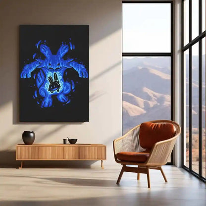 Anime Metal Poster | The Waterkip Within | Primal Awakening Pokemon Metal Frame Inner Power, Unbreakable Growth & Silent Strength Wall Art - TURTLEWINGS 