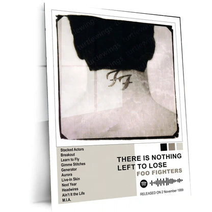 Foo Fighters – Complete Album Collection | Set of 11 | Set of 8 | Set of 4 | Premium Metal Poster - TURTLEWINGS