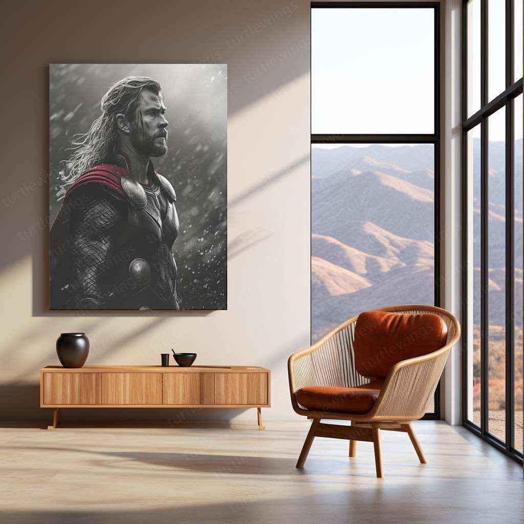 Thor Metal Poster – The Mighty God of Thunder 2 - TURTLEWINGS