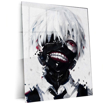 Anime Metal Poster | Tokyo Ghoul Metal Poster Collection | Dark Anime Wall Frame Décor - TURTLEWINGS