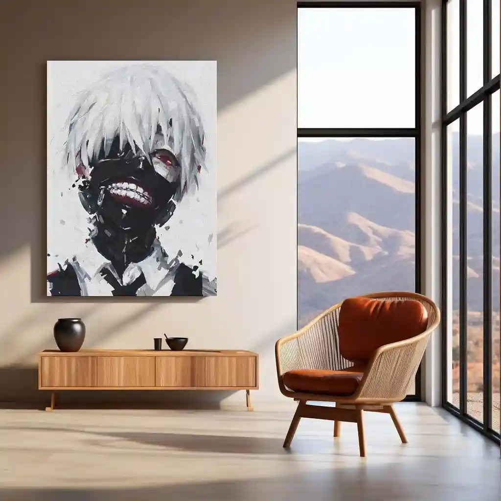 Anime Metal Poster | Tokyo Ghoul Metal Poster Collection | Dark Anime Wall Frame Décor - TURTLEWINGS