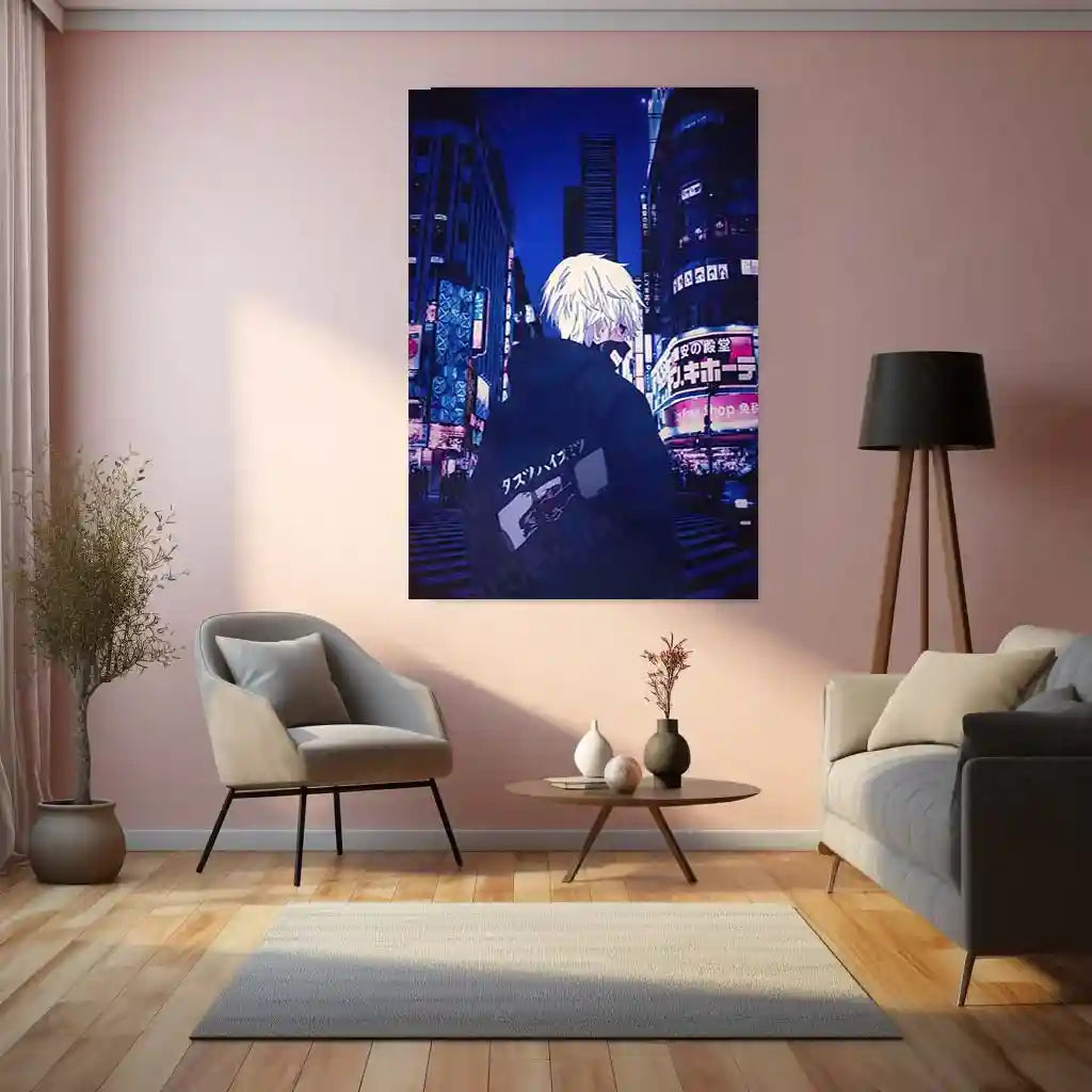 Anime Metal Poster | Tokyo Ghoul Metal Poster Collection | Dark Anime Wall Frame Décor 02 - TURTLEWINGS