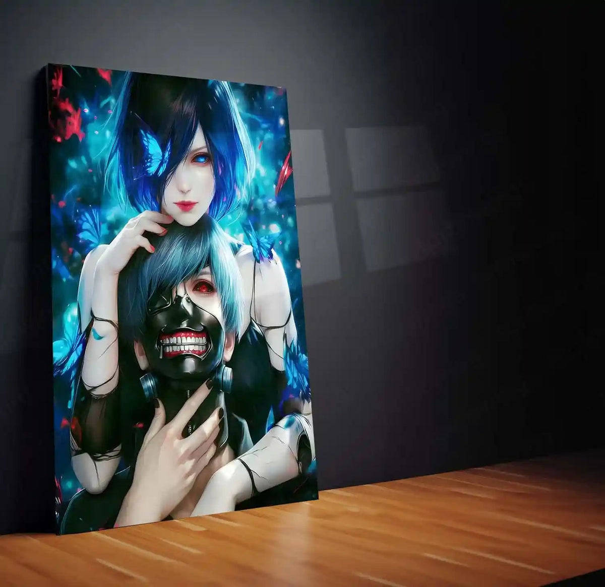 Anime Metal Poster | Tokyo Ghoul Metal Poster Collection | Dark Anime Wall Frame Décor 03 - TURTLEWINGS