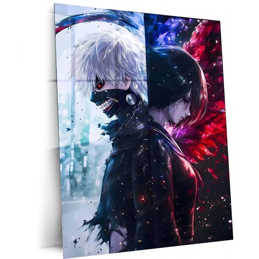 Anime Metal Poster | Tokyo Ghoul Metal Poster Collection | Dark Anime Wall Frame Décor 04 - TURTLEWINGS