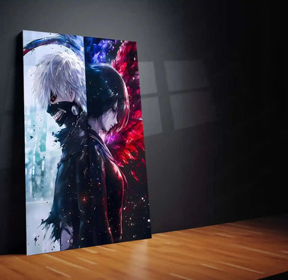 Anime Metal Poster | Tokyo Ghoul Metal Poster Collection | Dark Anime Wall Frame Décor 04 - TURTLEWINGS