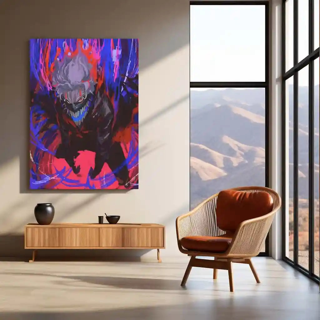 Anime Metal Poster | Tokyo Ghoul Metal Poster Collection | Dark Anime Wall Frame Décor 05 - TURTLEWINGS