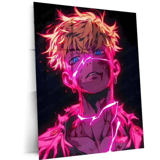 Anime Metal Poster | Tokyo Ghoul Metal Poster Collection | Dark Anime Wall Frame Décor 06 - TURTLEWINGS