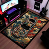Naruto Shippuden Toyota GR Supra Anime Area Flat Rug | Naruto & Sasuke Floor Mat | Naruto Gaming Flat Rug for Bedroom, Gaming Room, Anime Setup & Otaku Decor