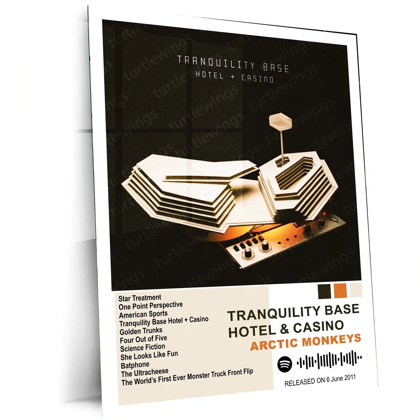 Arctic Monkeys Complete Collection | Set of 11 | Set of 8 | Set of 4 | Album Posters Metal Frames Indie Rock Evolution. Iconic Albums. Timeless Wall Aesthetic. - TURTLEWINGS