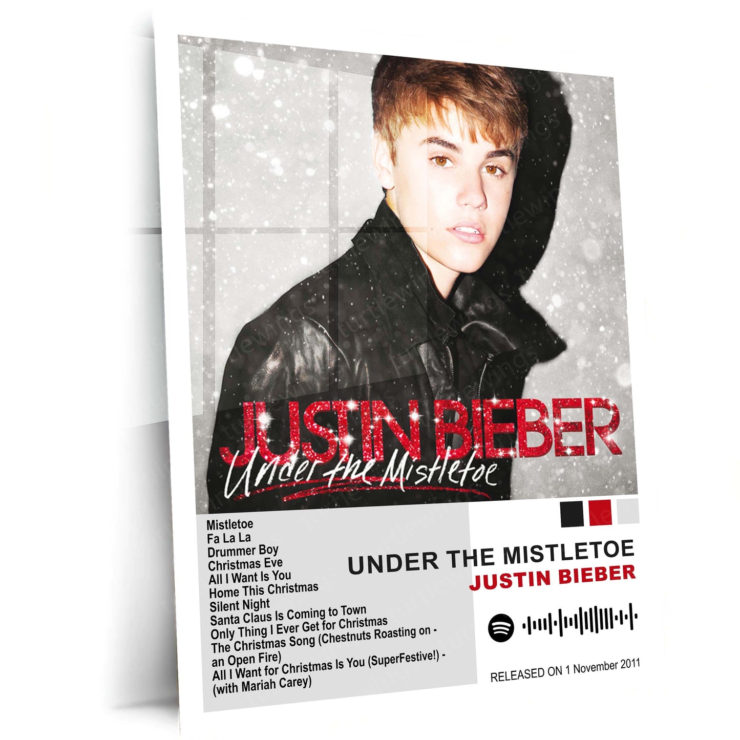 Justin Bieber – Complete Album Collection | Set of 11 | Set of 8 | Set of 4 | Premium Metal Poster Set